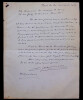 Wilfrid LUCAS - LETTRE AUTOGRAPHE SIGN&Eacute;E &Agrave; Michel DE SAINT-PIERRE, 1962. Wilfrid LUCAS
