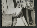 Rom&eacute;o CARL&Egrave;S, Sidi Cacahuette - Carte postale photographique sign&eacute;e et d&eacute;dicac&eacute;e, 1944. Rom&eacute;o CARL&Egrave;S