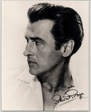Stewart GRANGER autographe - PHOTOGRAPHIES TAPUSCRIT REVUE SIGNÉS ET DÉDICACÉS. Stewart GRANGER