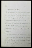Adolphe VUITRY - LETTRE AUTOGRAPHE SIGN&Eacute;E. Adolphe Vuitry