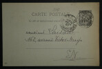 Jean-Albert GAUTHIER-VILLARS - CARTE AUTOGRAPHE SIGN&Eacute;E A Charles-Ange LAISANT. Jean-Albert GAUTHIER-VILLARS