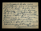 Docteur Julien HUBER - Carte de visite autographe sign&eacute;e - H&ocirc;pital des Enfants Malades. Julien Huber