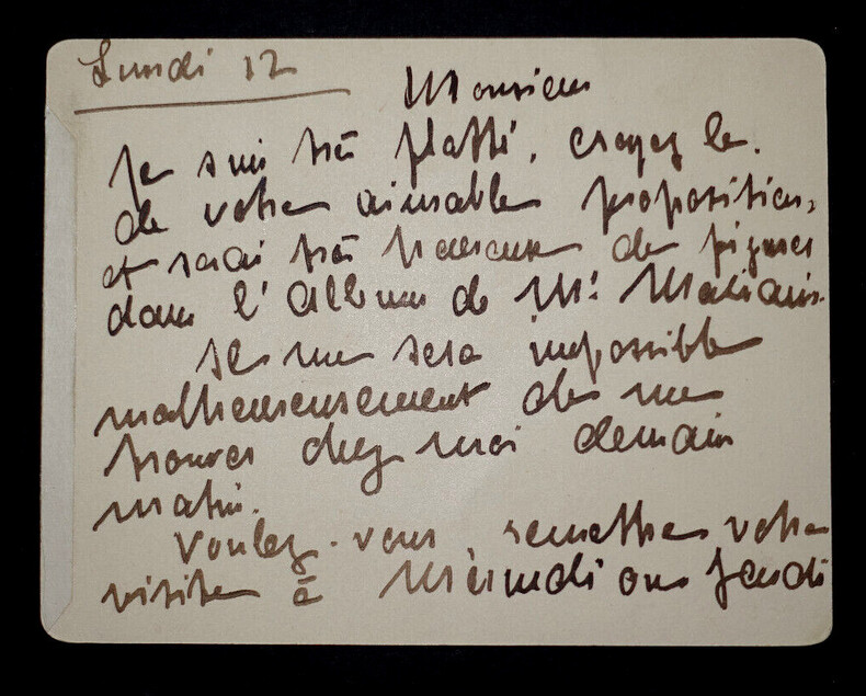 Jacques FENOUX, Acteur fran&ccedil;ais - CARTE-LETTRE AUTOGRAPHE SIGN&Eacute;E. Jacques FENOUX