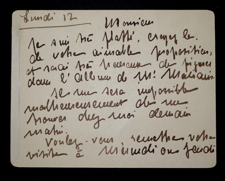 Jacques FENOUX, Acteur fran&ccedil;ais - CARTE-LETTRE AUTOGRAPHE SIGN&Eacute;E. Jacques FENOUX