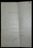CAPEFIGUE Jean-Baptiste - LETTRE AUTOGRAPHE SIGNEE MARSEILLE JOURNALISTE. Jean-Baptiste Capefigue