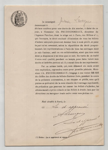 Pouvoir sign&eacute; par Antonin Lavergne – Collection coh&eacute;rente 25 auteurs & musiciens. Antonin Lavergne