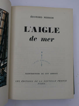 L'aigle de mer - Édition originale. Edouard PEISSON