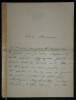 LETTRE AUTOGRAPHE SIGN&Eacute;E, DEMANDE DE SERVICES. Octave Feuillet