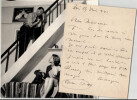 Louis Touchague, Lettre autographe sign&eacute;e et photographie originale 1941. Louis Touchagues