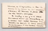 Pierre &Eacute;mile Levasseur - Carte de visite autographe - L'agriculture. Pierre &Eacute;mile Levasseur