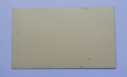 Carte de visite simple signée - Madame Camille Bouchez, épouse de magistrat boulangiste