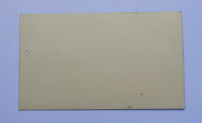 Carte de visite simple signée - Madame Camille Bouchez, épouse de magistrat boulangiste