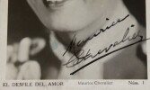 CHEVALIER Maurice - CARTE POSTALE AUTOGRAPHE SIGNEE ESPAGNE 1929. CHEVALIER Maurice