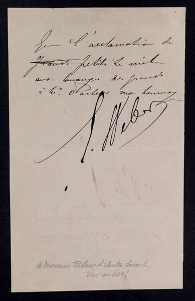 Caroline-Eug&eacute;nie SECONG-WEBER, Actrice de th&eacute;&acirc;tre - LETTRE AUTOGRAPHE SIGN&Eacute;E. Caroline-Eug&eacute;nie SECONG-WEBER