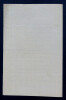 Henri DE BORNIER, Dramaturge - LETTRE AUTOGRAPHE SIGN&Eacute;E, Paris, 1875. Henri DE BORNIER