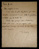 GOYAU Georges - LETTRE AUTOGRAPHE SIGN&Eacute;E &Agrave; Louis ARTUS, Paris, 6 d&eacute;cembre 1924. Georges Goyau