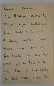 VEYRIN Emile - LETTRE AUTOGRAPHE SIGNEE, PARIS, 1897