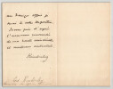 John Wodehouse 1er comte de Kimberley - Lettre autographe sign&eacute;e. John Wodehouse, 1er comte de Kimberley