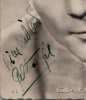 Gilbert GIL autographe - PHOTOGRAPHIE D&Eacute;DICAC&Eacute;E ET SIGN&Eacute;E de sa main. Gilbert GIL