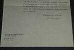 Gaetano Manzoni - Lettre dactylographi&eacute;e sign&eacute;e &agrave; Armand Godoy - Foch - 1929. Gaetano Manzoni
