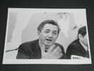 Photographie noir et Blanc ann&eacute;e 1978 CFDT Edmond Maire. 