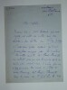LETTRE AUTOGRAPHE SIGN&Eacute;E, A PROPOS D'UN CONTRAT. Henri Lavedan
