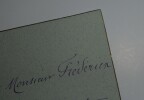 HUGUENET F&eacute;lix - LETTRE AUTOGRAPHE SIGN&Eacute;E, &Agrave; Alfred FREDERIX. F&eacute;lix Huguenet
