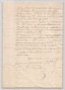 Pouvoir manuscrit sign&eacute; par Jules Cardoze – Collection 24 auteurs & musiciens. Jules Cardoze