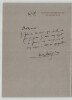 DENYS AMIEL &Eacute;crivain LETTRE AUTOGRAPHE SIGN&Eacute;E &Agrave; Pierre Lhoste, Paris 1931. DENYS AMIEL