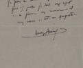 DENYS AMIEL &Eacute;crivain LETTRE AUTOGRAPHE SIGN&Eacute;E &Agrave; Pierre Lhoste, Paris 1931. DENYS AMIEL