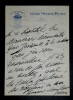 C&eacute;cile SOREL, comtesse de Segur - Lettre autographe sign&eacute;e &agrave; Suzanne. C&eacute;cile Sorel