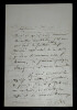 Joseph-Alexis WALSH - LETTRE AUTOGRAPHE SIGN&Eacute;E. Joseph-Alexis Walsh