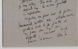 DENYS AMIEL - LETTRE AUTOGRAPHE SIGN&Eacute;E Po&eacute;sie, Paris 1934, 2 pages.. Denys AMIEL