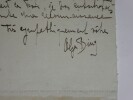 BING Olga - CARTE LETTRE AUTOGRAPHE SIGN&Eacute;E &Agrave; Henry LAPAUZE, 1919. Olga Bing
