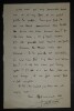 LETTRE AUTOGRAPHE SIGN&Eacute;E, ECHO DE PARIS, GUERRE. Andr&eacute; Rivoire