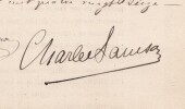 Pouvoir sign&eacute; Charles Samson – Collection coh&eacute;rente de 50 auteurs & musiciens. Charles Samson
