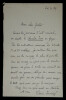 Victorin de JONCI&Egrave;RES - LETTRE AUTOGRAPHE SIGN&Eacute;E &Agrave; Louis GALLET, Paris, 1884. Victorin de Jonci&egrave;res
