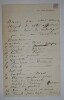 DELAHAYE L&eacute;on - LETTRE AUTOGRAPHE SIGN&Eacute;E &Agrave; Henri HEUGEL, 1878. L&eacute;on Delahaye