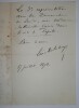 DELAHAYE L&eacute;on - LETTRE AUTOGRAPHE SIGN&Eacute;E &Agrave; Henri HEUGEL, 1878. L&eacute;on Delahaye
