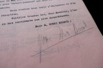 Correspondance entre Emile Condroyer et la secr&eacute;taire d'Henri B&eacute;raud, mars 1938 – Prix Albert-Londres. Emile Condroyer ; Henri B&eacute;raud (secr&eacute;taire)