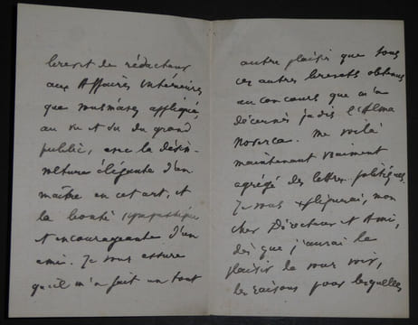 SELIGMANN Ernst - LETTRE AUTOGRAPHE SIGNÉE, PARIS. Ernst SELIGMANN