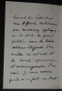 SELIGMANN Ernst - LETTRE AUTOGRAPHE SIGN&Eacute;E, PARIS. Ernst SELIGMANN