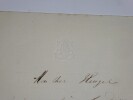 COHEN Jules - LETTRE AUTOGRAPHE SIGN&Eacute;E &Agrave; Henri HEUGEL, 1881. Jules Cohen