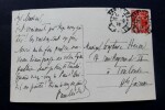 VIDAL Paul - CARTE POSTALE AUTOGRAPHE SIGNEE &Agrave; Gustave HEIM, 1916. Paul Vidal