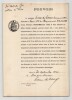 Pouvoir sign&eacute; Pierre de Lano – Collection coh&eacute;rente de 50 auteurs & musiciens. Pierre de Lano
