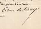 Pouvoir sign&eacute; Pierre de Lano – Collection coh&eacute;rente de 50 auteurs & musiciens. Pierre de Lano