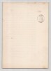 Pouvoir sign&eacute; Pierre de Lano – Collection coh&eacute;rente de 50 auteurs & musiciens. Pierre de Lano