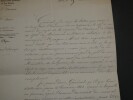 Charles GIRAUD, Homme politique - LETTRE SIGN&Eacute;E AU G&Eacute;N&Eacute;RAL PELET 1851. Charles GIRAUD