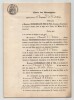 Pouvoir sign&eacute; par Armand d'Artois – Collection de 50 auteurs & musiciens. Armand d'Artois