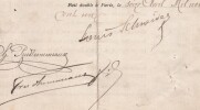 Pouvoir sign&eacute; Louis Schneider – Collection coh&eacute;rente de 50 auteurs & musiciens. Louis Schneider
